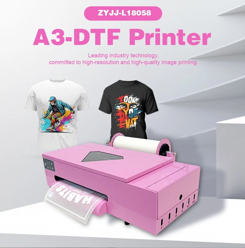 A3+ Pro 33cm XP600 DTF Printer Direct to Film T-Shirt printer Heat Transfer