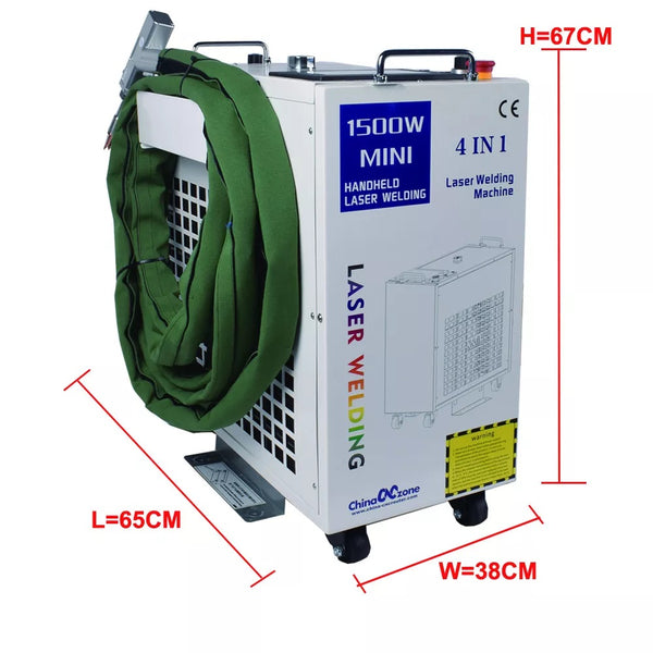 1500W BWT 4IN1 Handheld Fiber Laser Welder Welder Cutting Machine