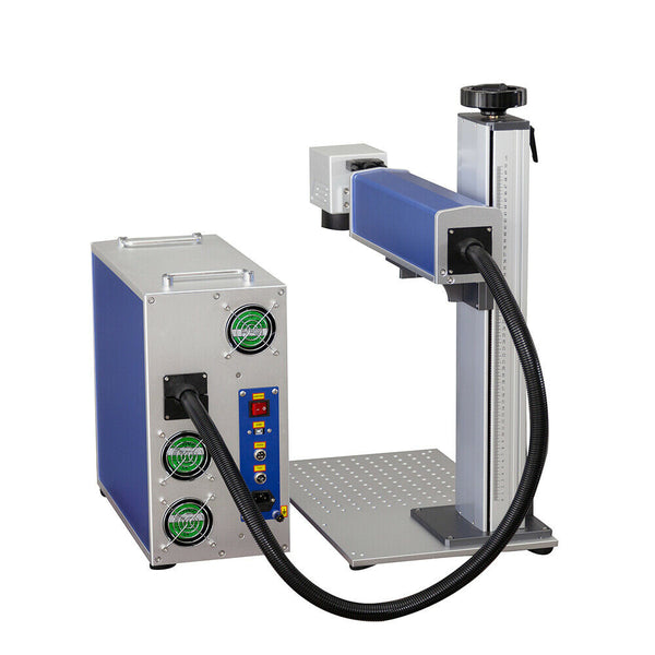 Portable Split 30W 300*300 Fiber Laser Marking Machine For Metal Steel Engraver Machine