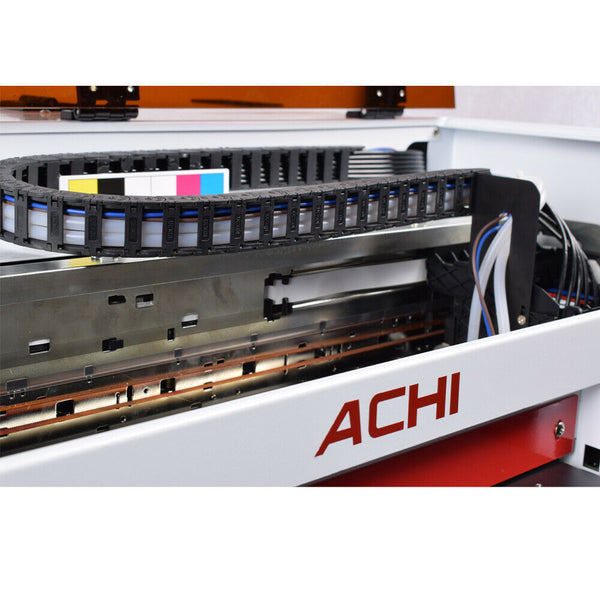 ACHI A3 UV Printer Epson Print Head For Flat Cylindrical 3D Embossed EU/US/AU Stock