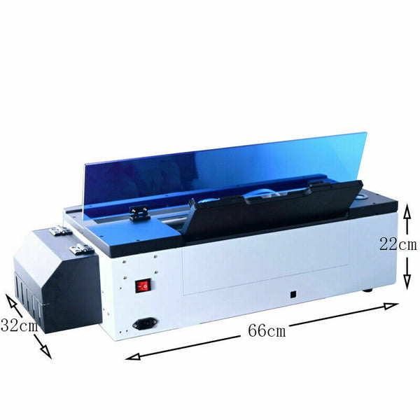 DTF UV Printer Direct to Film T-shirt Flatbed Printer EPSON R1390 w /Oven Heater