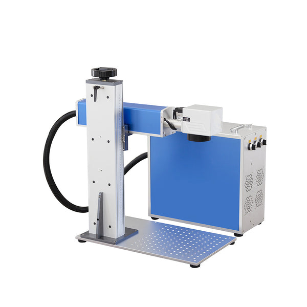 Portable Split 30W 300*300 Fiber Laser Marking Machine For Metal Steel Engraver Machine