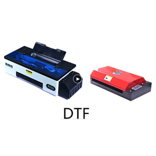 Direct to Film DTF Printer For T-shirt & Epson 1390 Head Flatbed 3D Embossed Oven